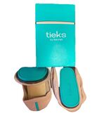 Tieks Size 8 Biscotti Camel Tan Cream Patent Leather Ballet Flats Shoes - $1,797.90 MXN