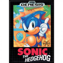 Sonic The Hedgehog Sega Genesis Cartridge Magnet Multi-Color - £8.62 GBP