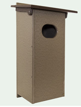 Wood Duck Box Amish Handmade Weatherproof Recycled Poly House For Ducks Usa Made - £144.74 GBP+