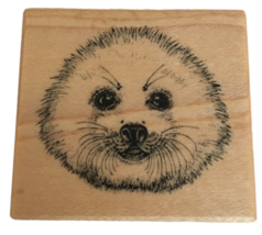 PSX Rubber Stamp Baby Harp Seal Pup Artic Animal Nature Outdoors Card Ma... - £9.39 GBP