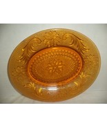 Amber Indiana Tiara Sandwich Oval Snack Plates - $467.16 MXN