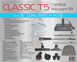 Titan Central Vac Kit 35 ft hose 6 ft Pigtail  Power Nozzle and Tools - $419.00