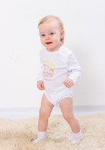 Bodysuit (infant girls), Any season,  Nosi svoe 5010-008-33-5 (bilyj-kytsi) - $12.49+