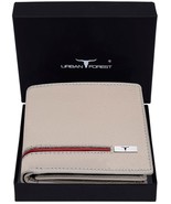 Wallet Premium Genuine Leather RFID Protection Men White Wallets Christm... - $44.60