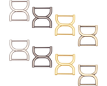 8Pc Double D-Ring Buckles, Multi-Purpose   - £12.55 GBP