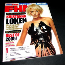 FHM Magazine 064 Jan/Feb 2006 KRISTANNA LOKEN Sandwiches Infernos Girls ... - £7.58 GBP