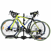 2 Bike Carrier Platform Hitch Rack Bicycle Rider Mount Sport Fold Receiv... - £102.78 GBP