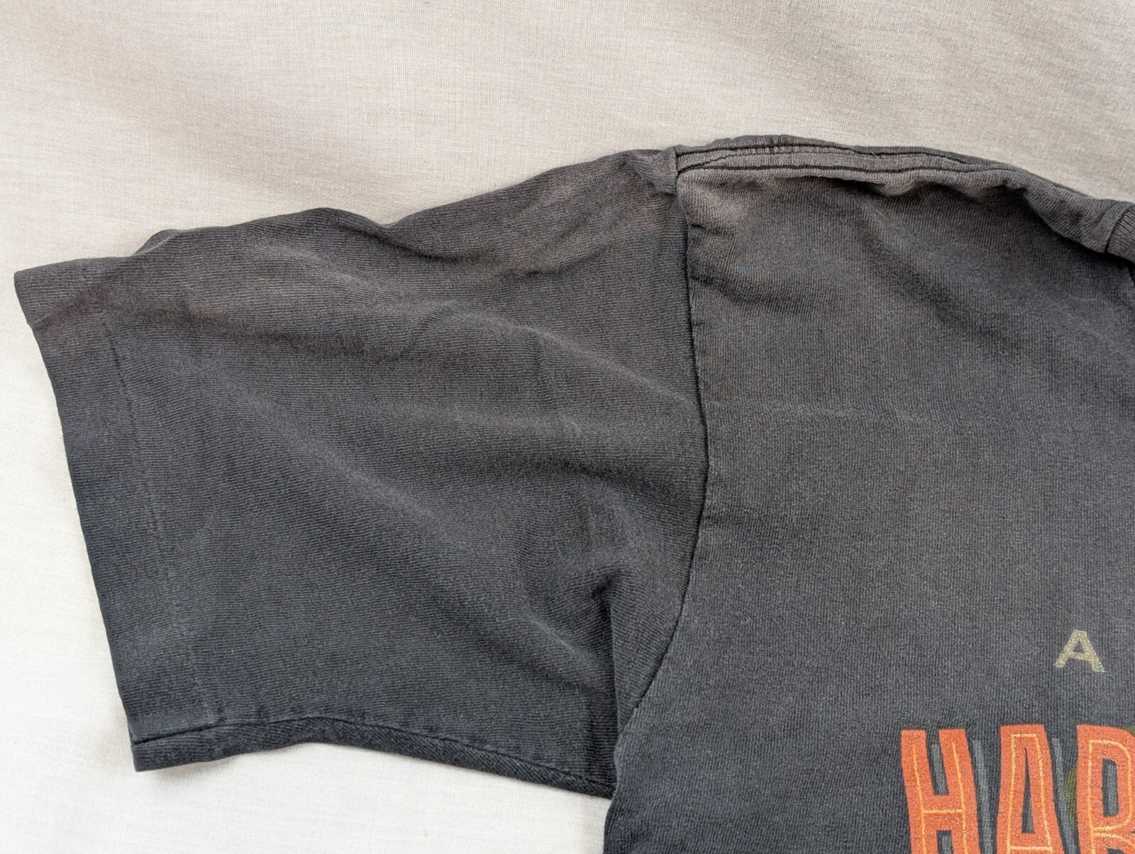1995 Harley Davidson Manchester NH Single Stitch Black T shirt Live Free or Die Item image 8