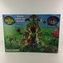 Disney Pixar A Bugs Life Giant Light Up Anthill Fortress Set Mattel Vint... - £171.06 GBP