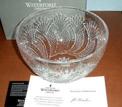 Waterford Seahorse 10&quot; Crystal Bowl by John Connolly Ireland 40010651 New - £414.06 GBP