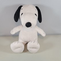 Snoopy Dog Plush Stuffed Animal Kohls Cares Peanuts 12&quot; Tall White - $10.89