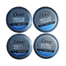 Lot of 4 Dove Men + Care ultra hydra cream face hands and body, new - £39.56 GBP