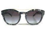 Dolce &amp; Gabbana Sole DG4247 2933 Nero Grigio Tartaruga Montatura Viola L... - $158.58