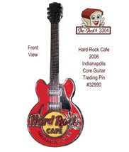 Hard Rock Cafe 2006 Indianapolis Core Guitar 32990 Trading Pin - £10.32 GBP