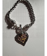 LSU Heart/Plaid Bracelet - $24.17 CAD
