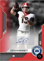 Stetson Bennett* RC Red Auto #49/60 - 2022 Players Trunk - UGA Bulldogs/NFL Rams - £88.03 GBP