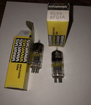 Sylvania #6GK56FQ5A Vintage Set Of Electronic Tubes - $9.38