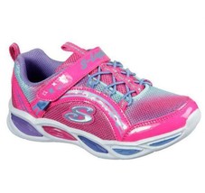 SKECHERS S LIGHTS SHIMMER BEAMS GIRLS SHOES ASSORTED SIZES NEW 20269LS - £23.97 GBP