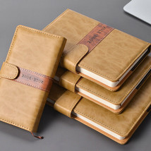 PU Leather Vintage Journal Notebook Lined Paper Writing Diary 240 Pages ... - $16.82+