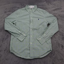 Ralph Lauren Shirt Boys L Multicolor Checkered Button Up Long Sleeve Col... - £20.17 GBP