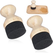 2pcs Cutting Board Oil Applicator 3.35x1.97x1.97 Inch Wood Cutting Board Wax App - £18.29 GBP