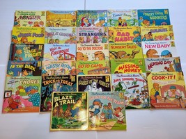 Lot 27 Books The Berenstain Bears Vtg 80s 90s Childrens Halloween Easter Chores - £43.77 GBP