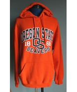 Russell Athletic Men&#39;s Orange Oregon State Beavers Hoodie ~M ~ - £18.33 GBP