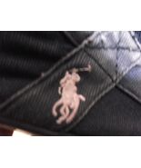 RARE POLO RALPH LAUREN VANCE SIDE LACE SHOES CANVAS SNEAKERS BOYS sz4 BLUE - €13,68 EUR