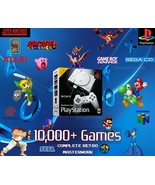 PlayStation Classic 10,000+ Game Retrogaming System - 30+ Consoles SNES - £159.04 GBP