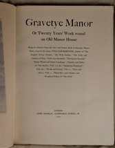 1911 Gravetye Manor William Robinson 1st Ed Illustrated Plates - $441.05