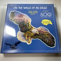 FX Schmid On The Wings Of An Eagle 500 Piece Puzzle Jigsaw 3ft Long! NEW - £8.62 GBP