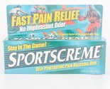 Sportscreme Deep Penetrating Pain Relieving Rub 3 Oz Sports Cream bb4/24 - $82.19