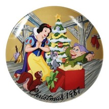 Snow White Disney Collection Christmas 1987 Collector Plate Limited Edition - $17.59