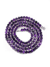 Natural Amethyst Necklace Amethyst Tennis Chain - $211.16+