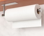 Paper Towel Holder - Self-Adhesive Or Drilling, Brushed Nickel Wall Moun... - £13.56 GBP