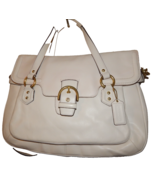 COACH CAMPBELL CARRYALL IVORY/CREAM LEATHER SATCHEL ML SHOULDER TOTE BAG... - $3,251.69 MXN