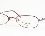 SISLEY SLY 497 450 EGGPLANT PURPLE UNIQUE EYEGLASSES w/Crystals49-19-135... - $67.42