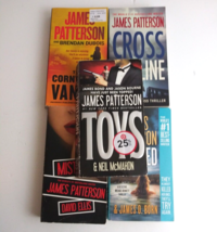 Lot of 5 James Patterson Paperback Thriller Mystery Novels - £13.20 GBP