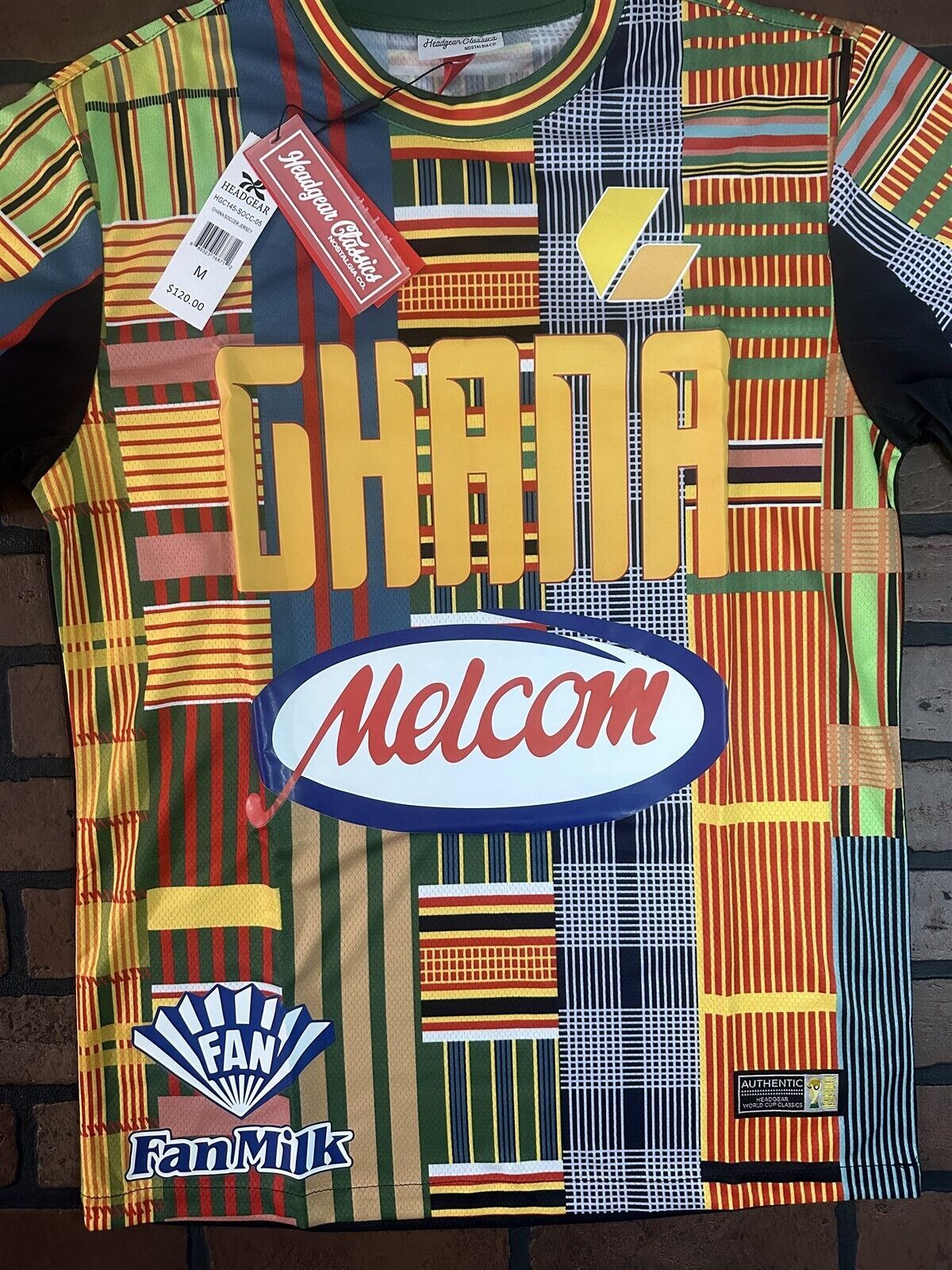 GHANA 1990 World Cup National Team Soccer Jersey~M, L, XL, XXL - $39.60