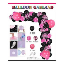 103 Pcs Balloons Garland Minnie Theme Decoration Adult Happy Birthday Girl Party - £22.68 GBP