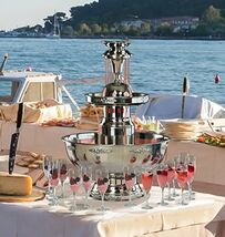 COMMERCIAL CHAMPAGNE FOUNTAIN MIMOSA FOUNTAIN BAR BUFFET WINE FOUNTAIN B... - $2,252.25