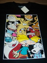 Nickelodeon Ren &amp; Stimpy Angry Beavers Hey Arnold Thornberry&#39;s T-Shirt Large - £15.76 GBP