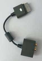 Official Microsoft Xbox 360 Headset Optical Audio Adapter Cable! ~ Authe... - $11.11 CAD