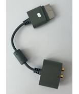 Official Microsoft Xbox 360 Headset Optical Audio Adapter Cable! ~ Authe... - €6,78 EUR