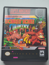 Donkey Kong Country CASE ONLY Super Nintendo SNES Box BEST QUALITY AVAIL... - £10.27 GBP