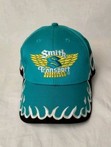 Vintage Y2K Smith Transport Trucking Flames Embroidered Hat Guy Fieri Style - £26.92 GBP