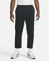 Nike Sportswear Style Essentials Woven Sneaker Pants Cropped Black Size 32 - £54.14 GBP