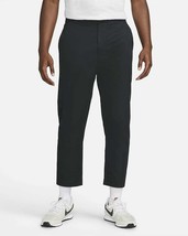 Nike Sportswear Style Essentials Woven Sneaker Pants Cropped Black Size 32 - £53.80 GBP