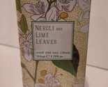 Heathcote &amp; Ivory Hand &amp; Nail Cream Neroli &amp; Lime Leaves 3.38 fl Oz New ... - £11.78 GBP