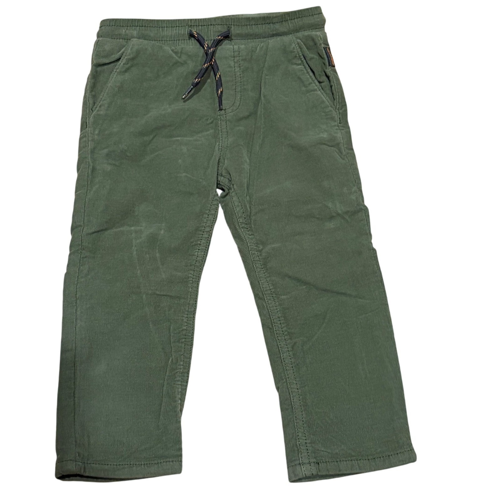 Mayoral Micro Cord Pants #2532 18 Months NWT Olive Green - $24.00